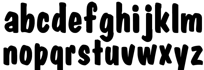 MarketBold Font LOWERCASE