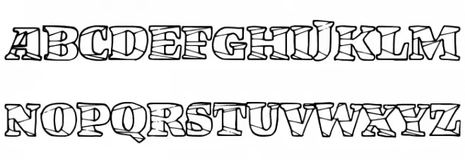 MarketCrash Schriftart Groß