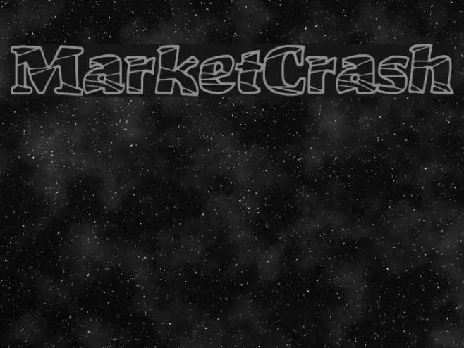 MarketCrash Font examples