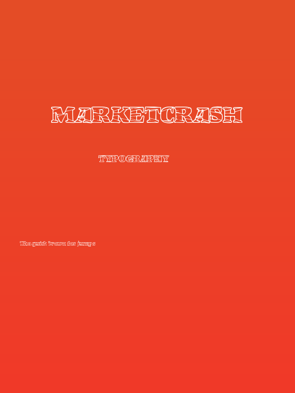 MarketCrash Poster