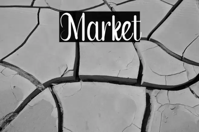 Market Font examples