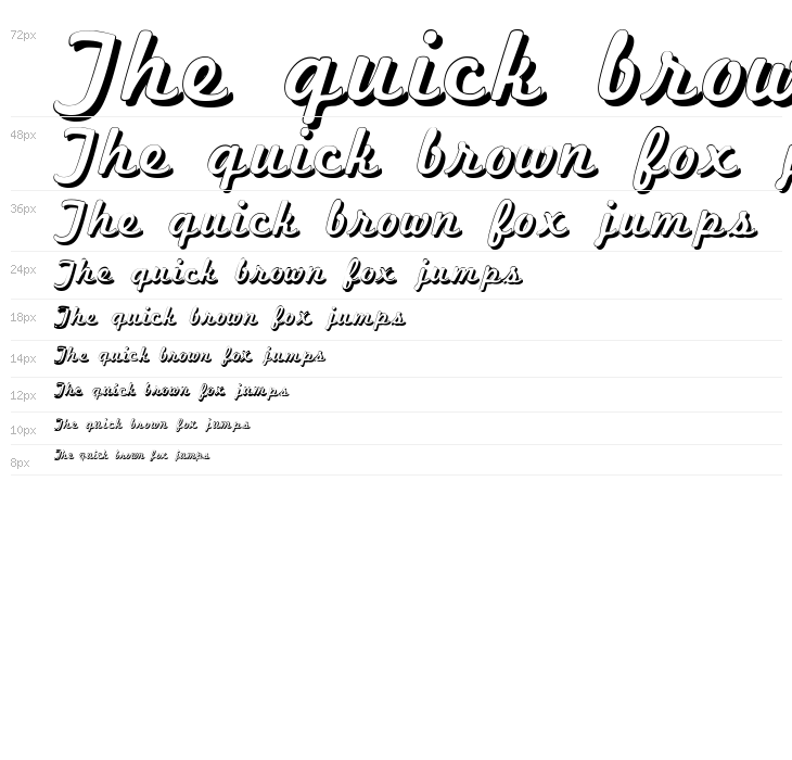 Marketing Script Shadow Waterfall