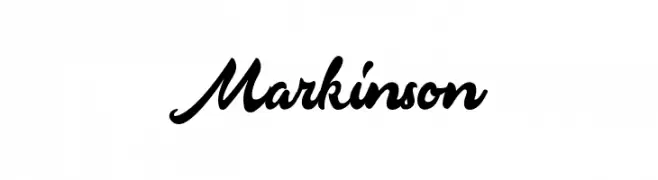 Markinson  フリーフォントのダウンロード