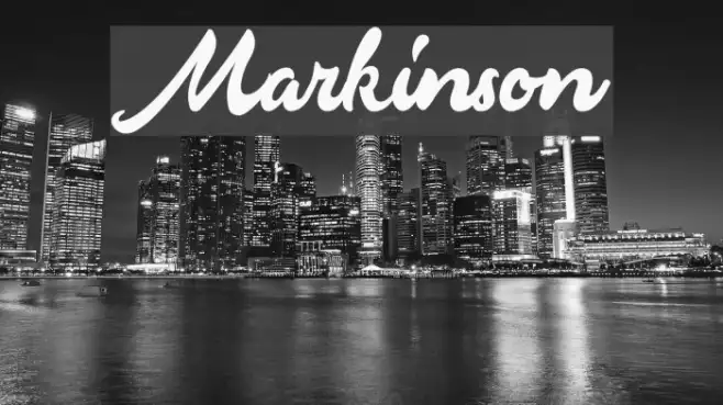 Markinson Example 1