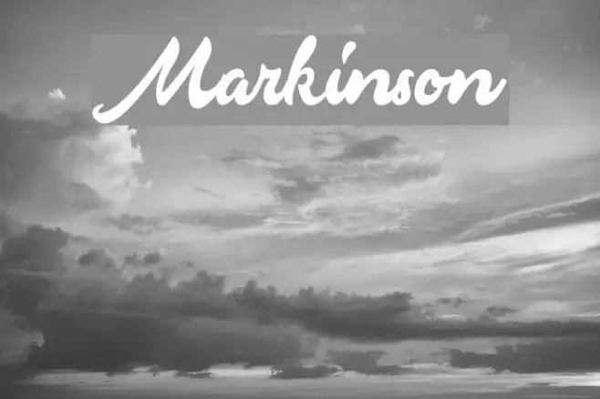 Markinson Example 3