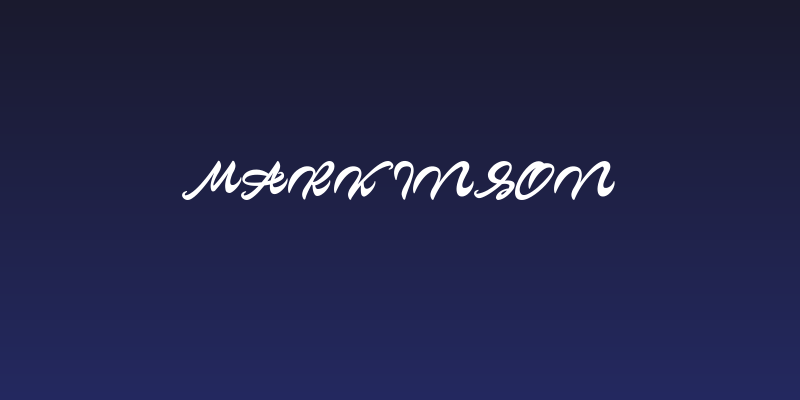 Markinson Social Header