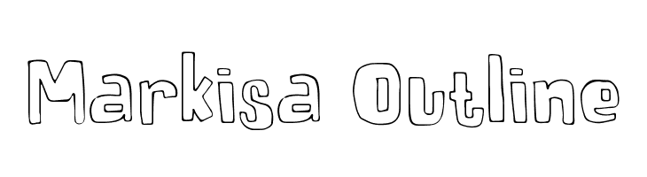 Markisa Outline  Fuentes Gratis Descargar