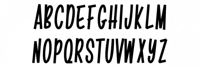 Markisa フォント 大文字