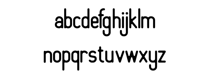 Marko Demo Font LOWERCASE