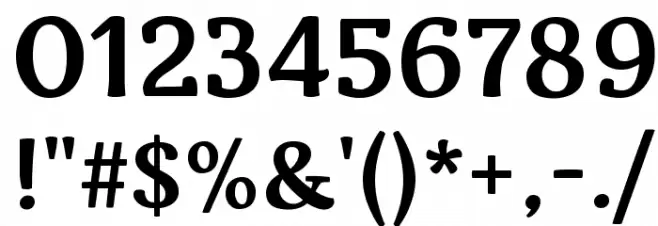 Marko One Font OTHER CHARS