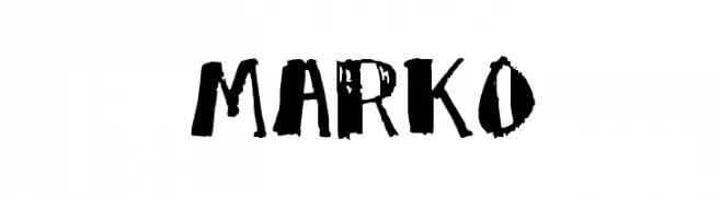 Marko  تنزيل الخطوط