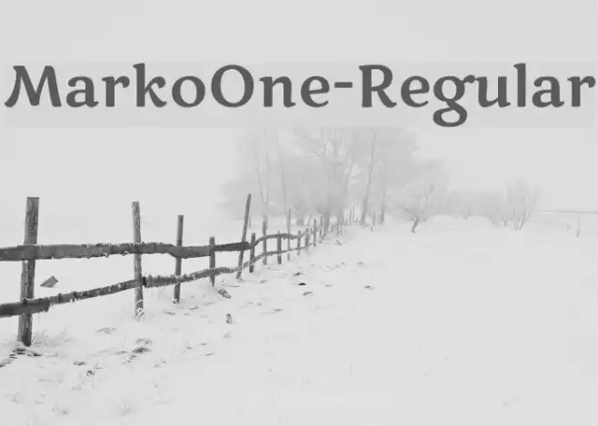 MarkoOne-Regular Example 2