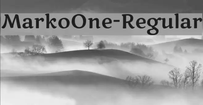 MarkoOne-Regular Example 3