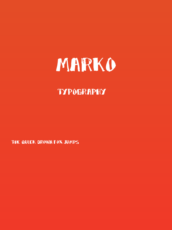 Marko Poster