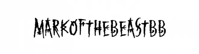 MarkoftheBeastBB  les polices de caractères gratuit tlcharger