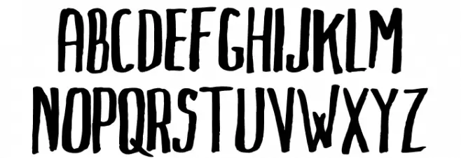 Markus Ink Schriftart Groß