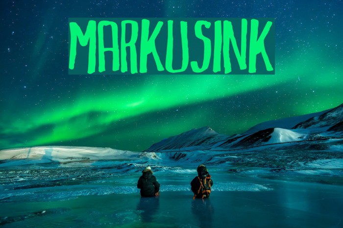 MarkusInk Font examples
