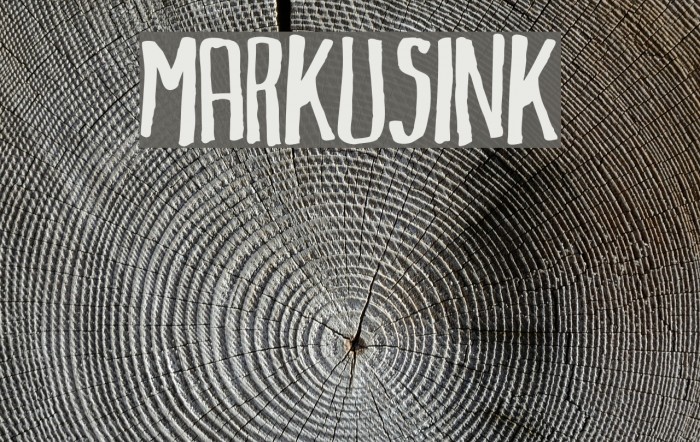 MarkusInk Font examples