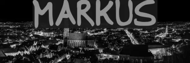 Markus Font examples
