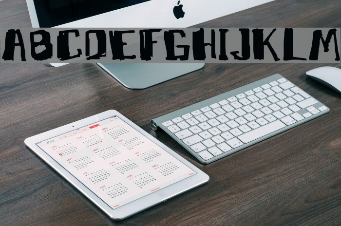 MarkyMarker Font examples