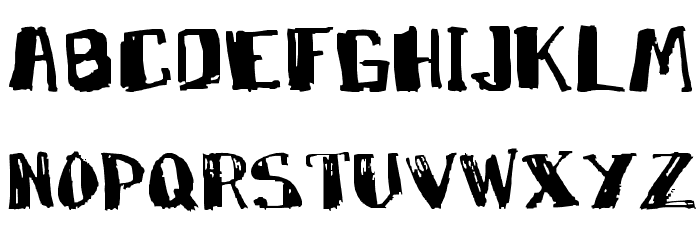 MarkyMarker Font LOWERCASE
