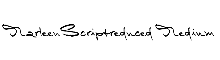 MarleenScriptreduced-Medium  免费字体下载