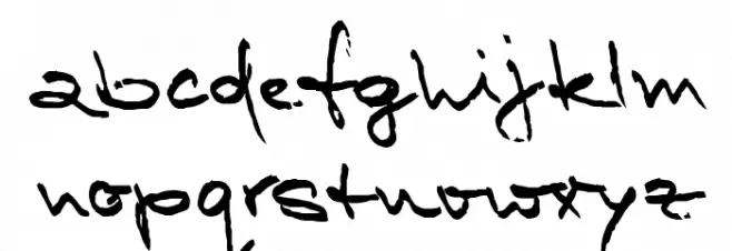MarleenScriptreduced-Medium 字体 小写