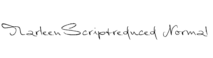 MarleenScriptreduced-Normal  les polices de caractères gratuit tlcharger