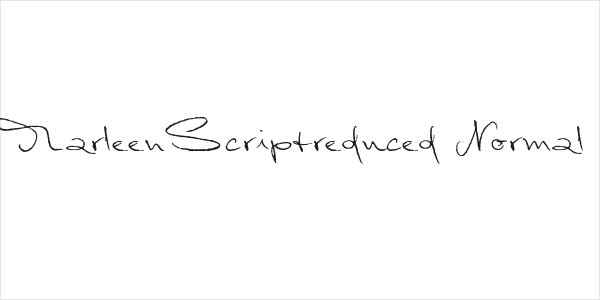 MarleenScriptreduced-Normal Logo