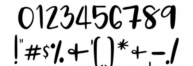 Marley Regular Font OTHER CHARS