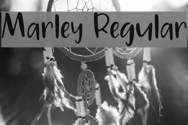 Marley Regular Font examples