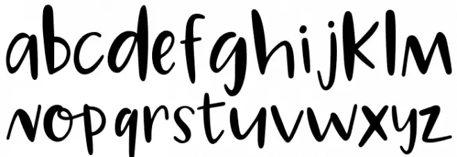 Marley Regular फ़ॉन्ट लोअरकेस