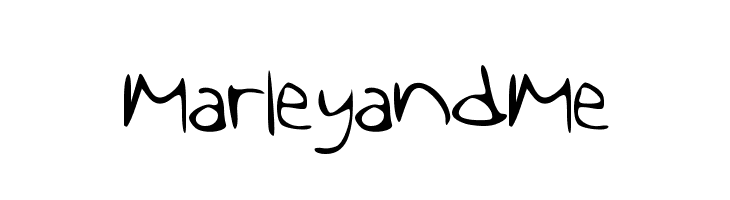 MarleyandMe  font caratteri gratis