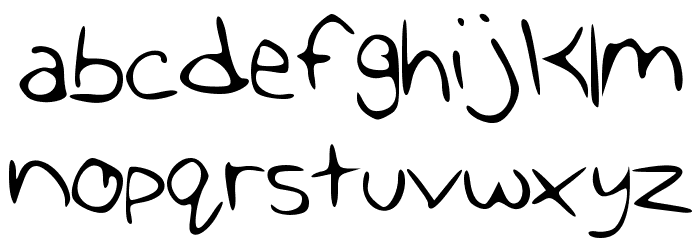 MarleyandMe Font LOWERCASE