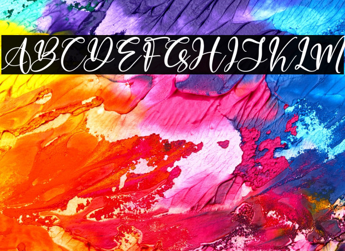 Marliana Alisha Italic Example 2