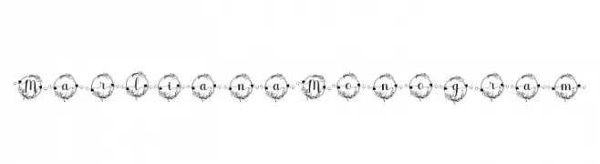 Marliana Monogram  Fuentes Gratis Descargar