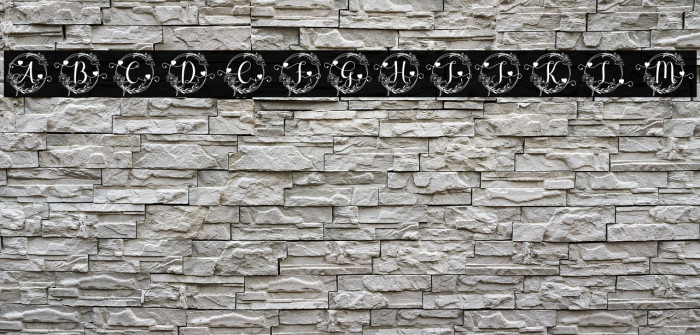 Marliana Monogram Example 3