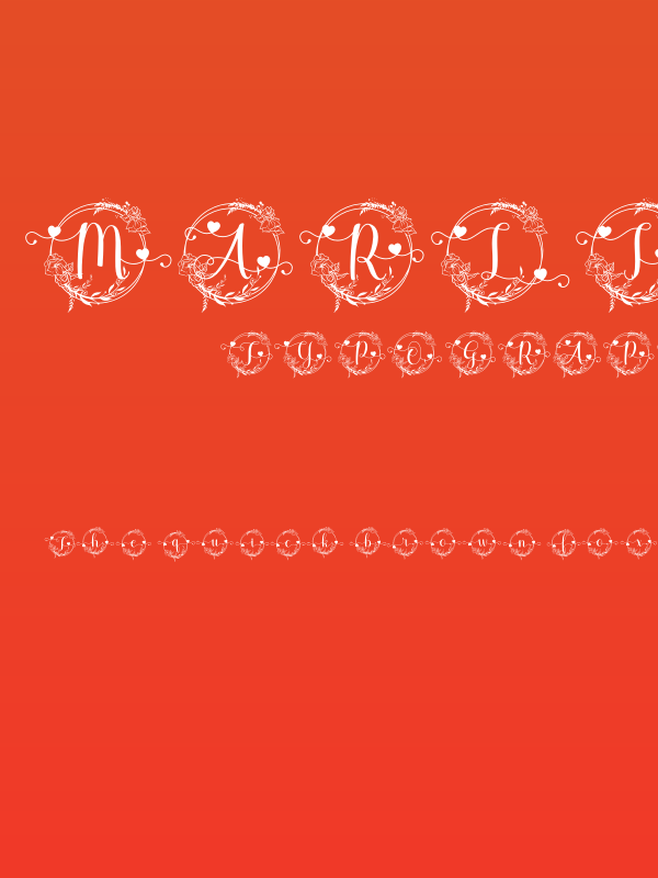 Marliana Monogram Poster