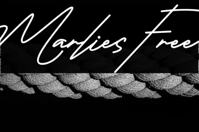 Marlies Free Font examples