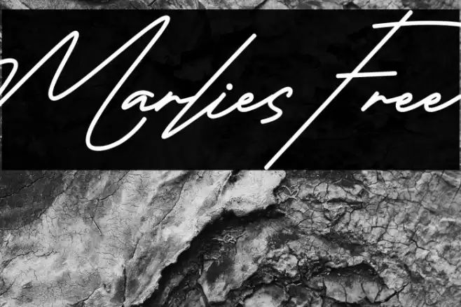 Marlies Free Font examples