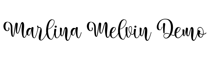 Marlina Melvin Demo  Fuentes Gratis Descargar