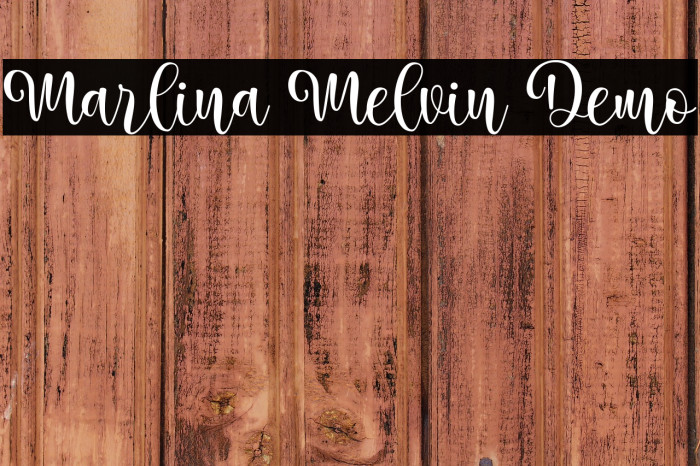 Marlina Melvin Demo Example 3