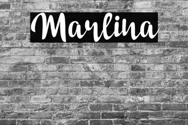 Marlina Example 1