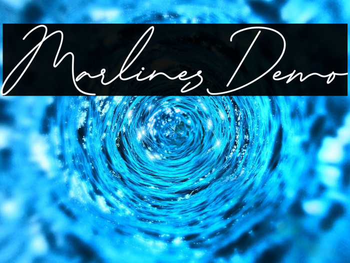 Marlines Demo Example 1