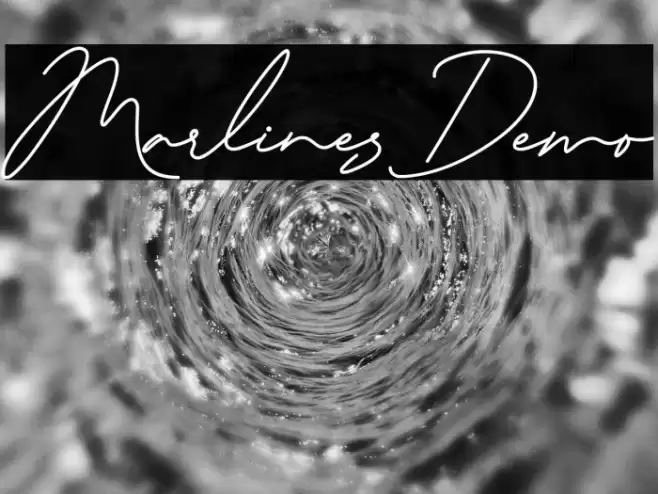 Marlines Demo 字体 examples