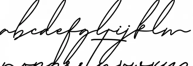 Marlines Demo 字体 小写