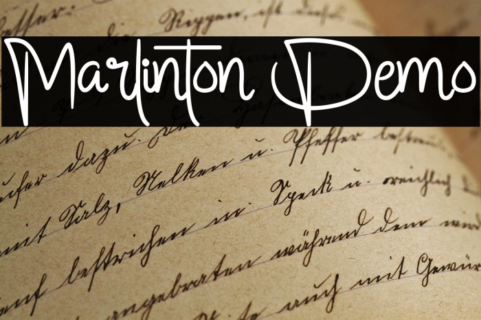 Marlinton Demo Example 2