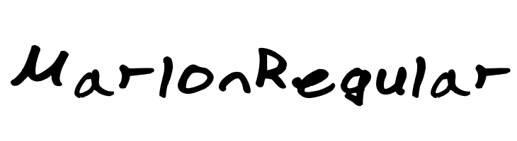 Marlon Regular  Frei Schriftart Herunterladen
