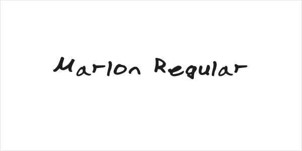 Marlon Regular Logo
