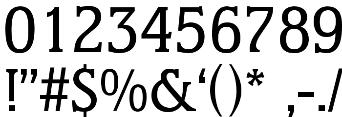 MarlonBookDB Normal Font OTHER CHARS